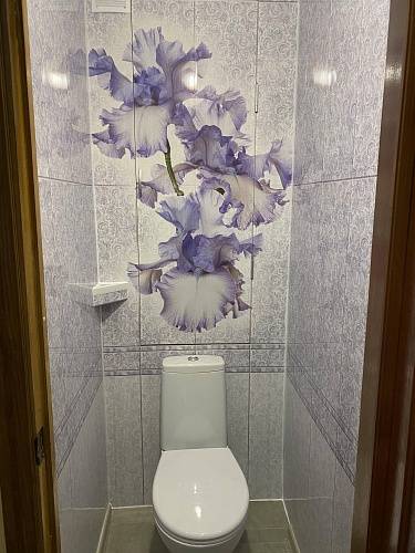 Отделка ванной комнаты и туалета пластиковыми панелями дизайн